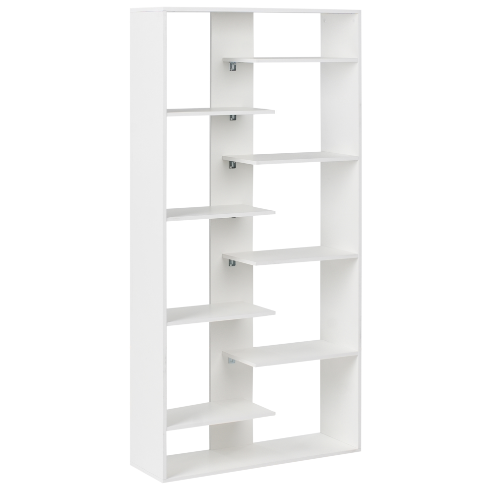 8 Tier Bookcase FONTAS 180 cm White