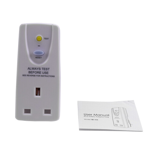 Interruttore di protezione da perdite GFCI 4X 13A - Spina UK 1