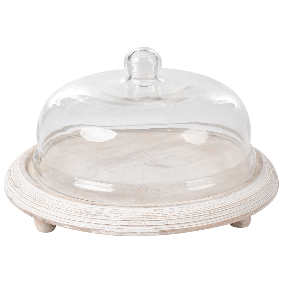 Cake Stand ZAGAZIG Mango Wood Light Brown