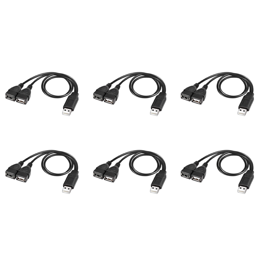 Usb 2.0 A Male To Dual Usb Female Jack Y Splitter Charger Cable 4712071160786