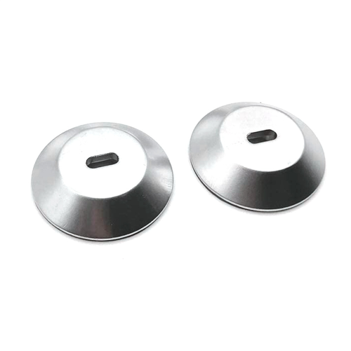 Adhesive Security Plate with Slot for Lock Down Laptops(Silver 2Pack) 1