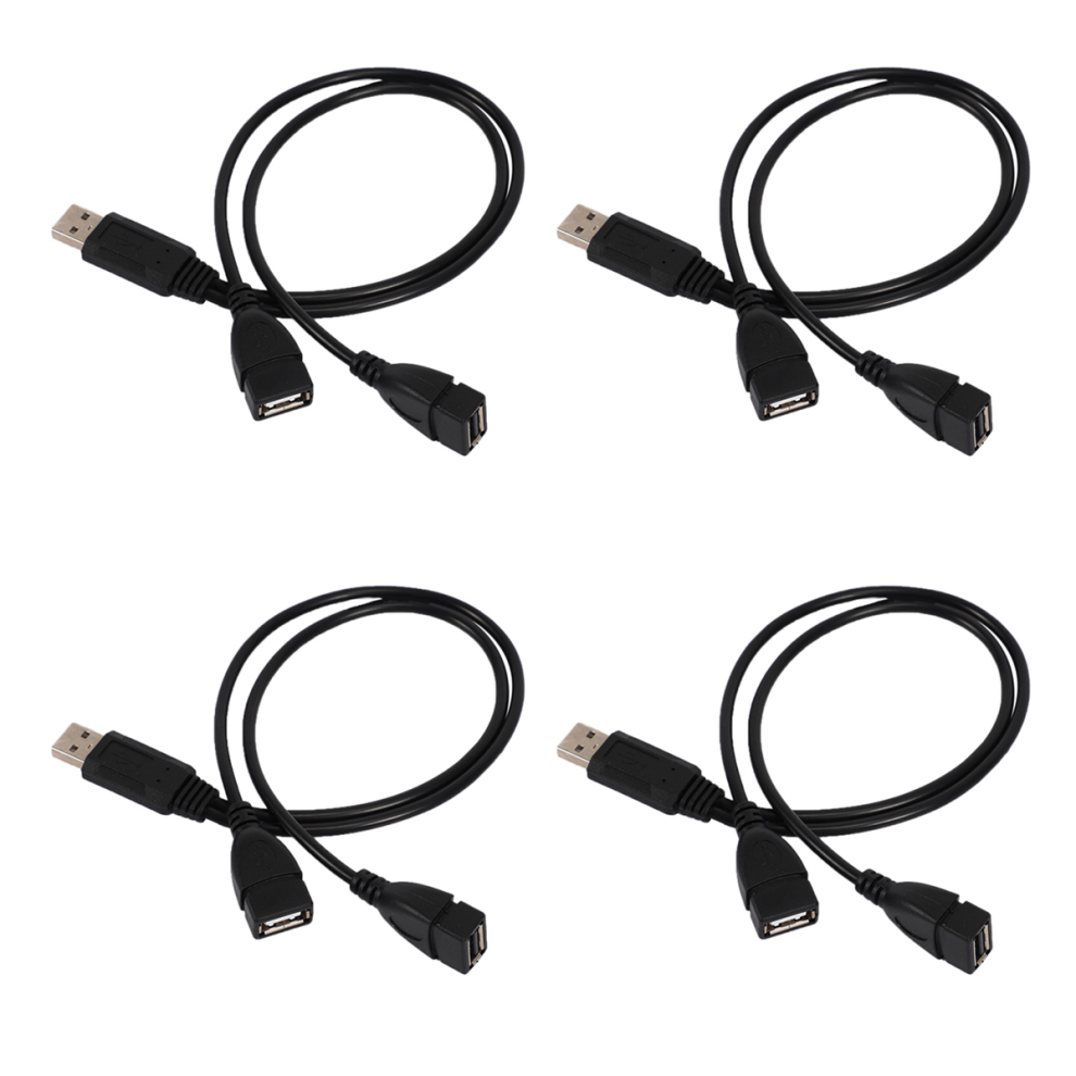 Usb 2.0A Male Auf 2 Dual Usb Female Jack Y Splitter Adapter Kabel 4712071160878