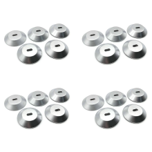 Anchor Plate Adhesive Security Plate with Slot for Cables to Lock