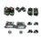 Single-Channel Active Video Balun for CCTV HD-TVI CVI Transceiver 3