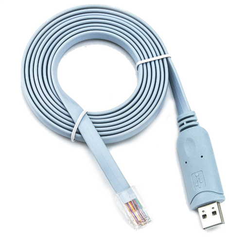 USB RJ45 Console Cable 6ft 8, 7, Vista, , Linux RS232 2