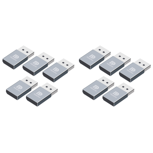 5 pezzi 4K Displayport Dummy Plug DP Virtual Display EDID Display Cheat