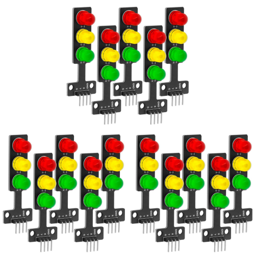 5x LED Traffic Light Module DIY Mini Traffic Light 3.3-5V for
