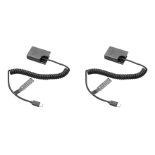Cavo a molla di tipo C per batteria con accoppiatore fittizio EL14 per D3100 D3500