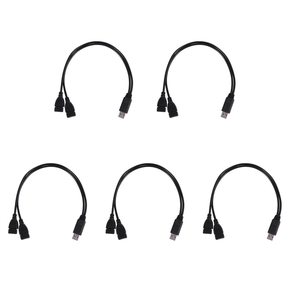 Usb 2.0 A Male To 2 Dual Usb Female Jack Y Splitter Hub Adapter Cable 4712071160748