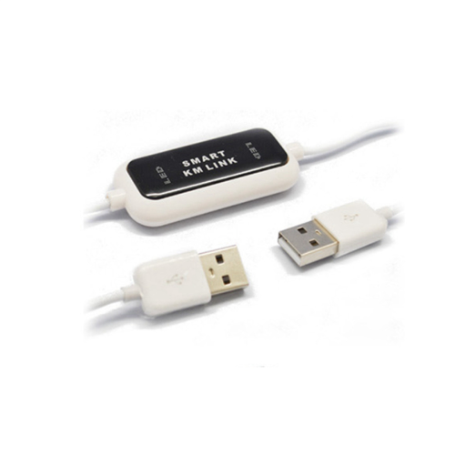 USB 2.0 Smart KM Link PC to PC Keyboard Mouse Share Sync Data Link 2