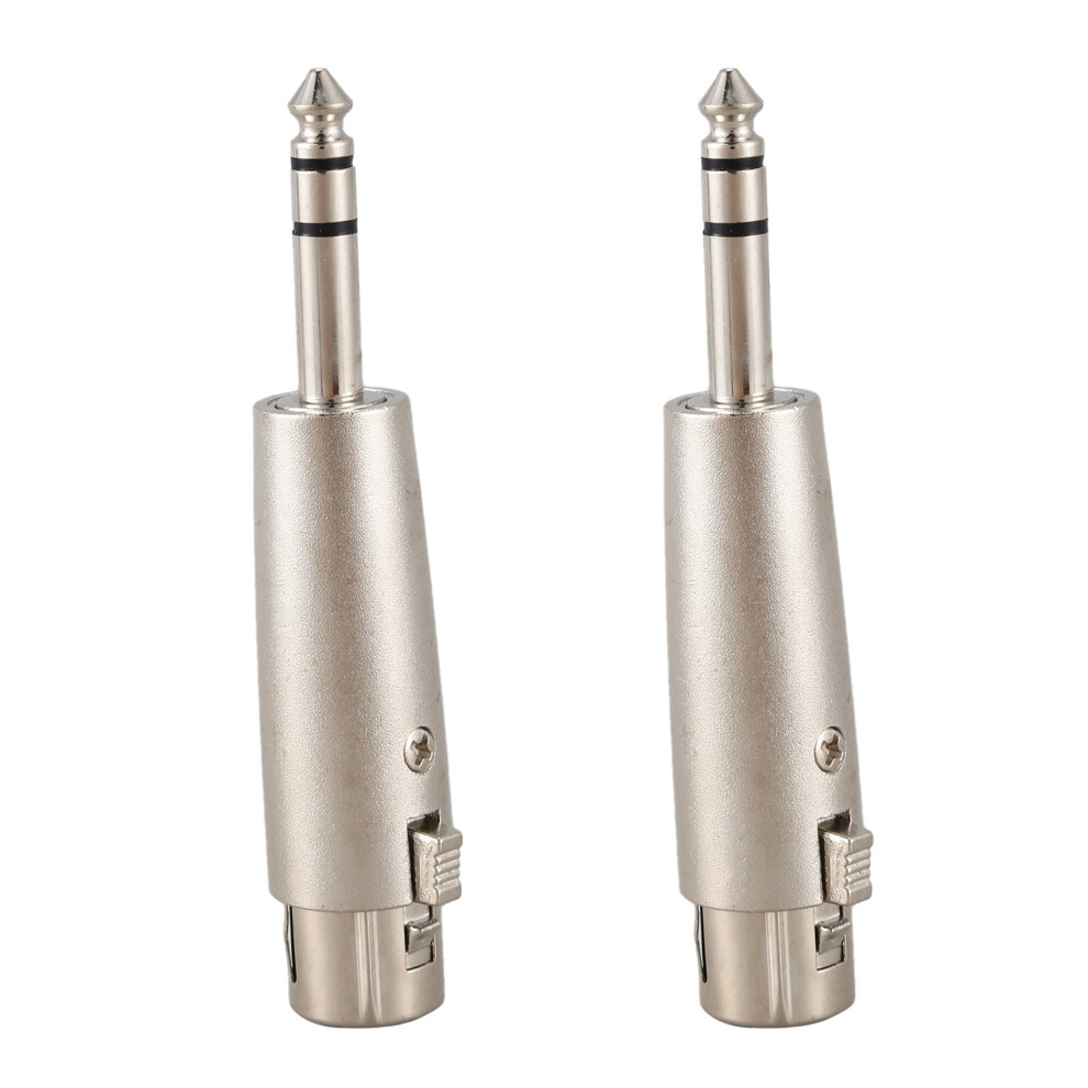 New Xlr To Female 6.3Mm Jack Lead Plug Mic Microphone Patch Cable Silver 4712071129745