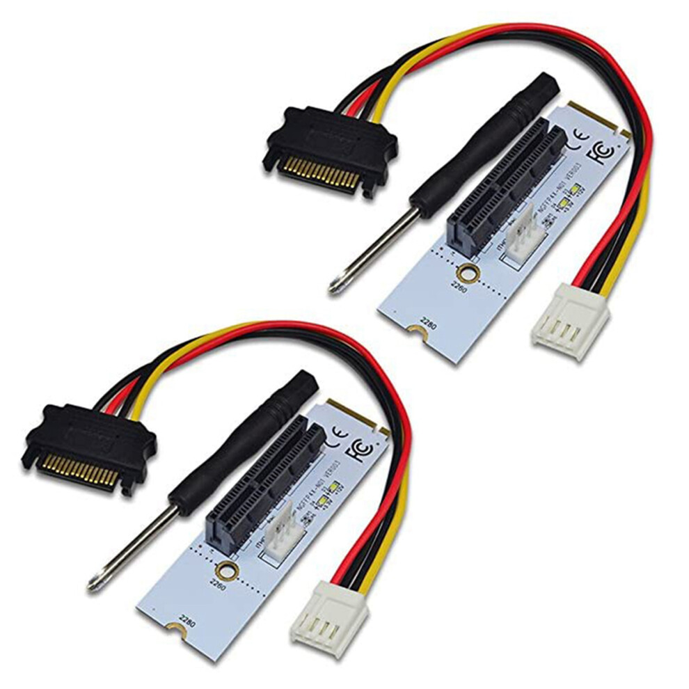 Ngff M.2 To Pci-E 4X Riser Card M2 Key M To Pcie X4 Adapter 4712071129851