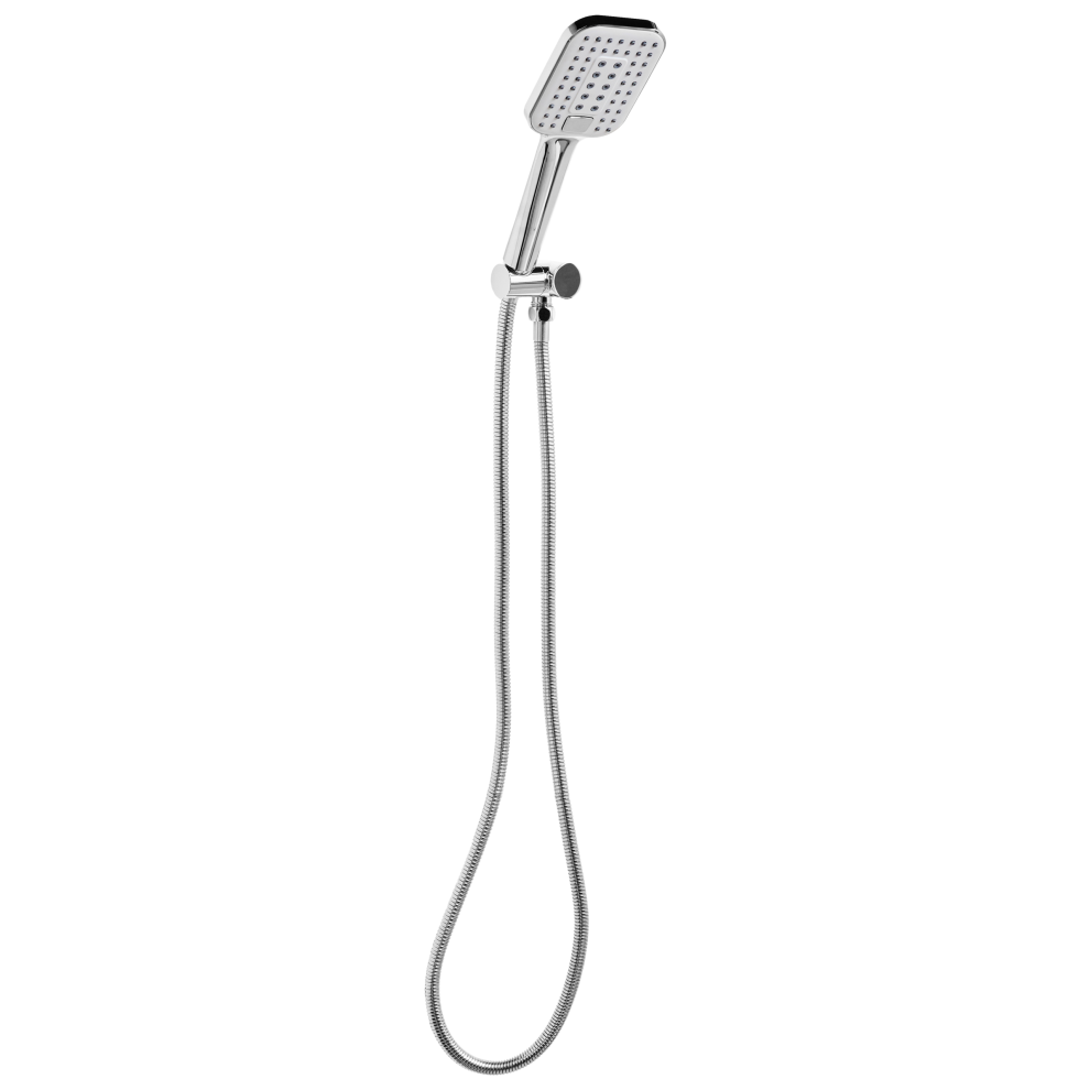 Shower Head and Hose Kit TINGO 4-function Silver
