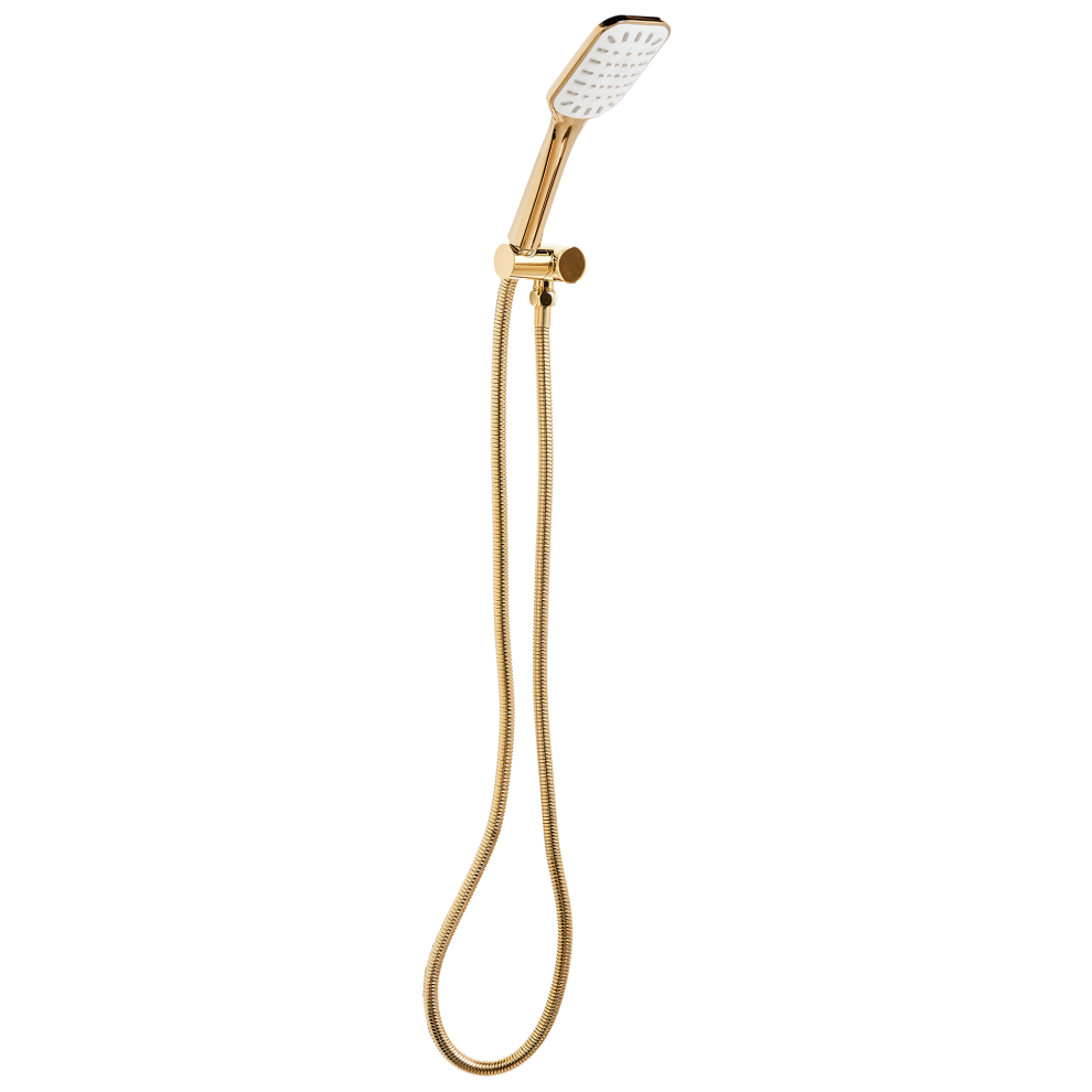 Shower Head and Hose Kit AMAJA Gold