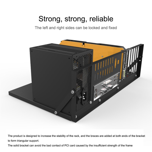 Mining Frame Mining Rig Case Support ITX/ Mini ATX for 8 GPU(ATX) 2