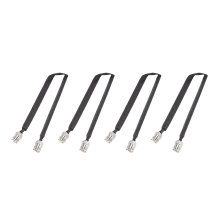 Door/Window Pass Through Flat Coaxial Cable 50 Ohm Extension Cord