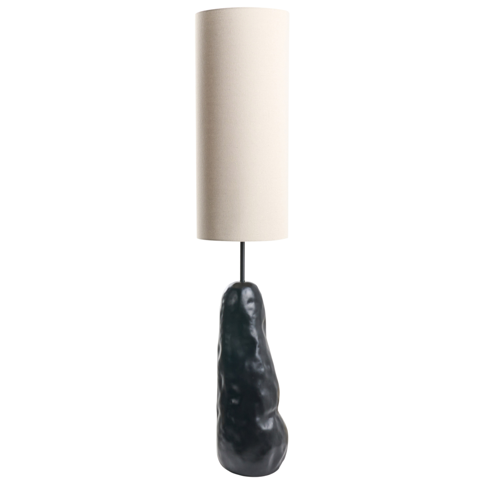 Floor Lamp SELB Ceramic Black