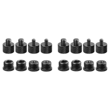 Mikrofongewindeadapter – 5/8-Zoll-Buchse auf 3/8-Zoll-Stecker und 5/8-Zoll-Buchse auf 1/4-Zoll-Stecker