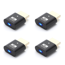- Spina fittizia compatibile 4K con luce LED C