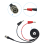 P1009 BNC To Dual 4MM Stackable Banana Plug Test Lead Probe BNC Cable 2