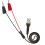 P1009 BNC To Dual 4MM Stackable Banana Plug Test Lead Probe BNC Cable 4