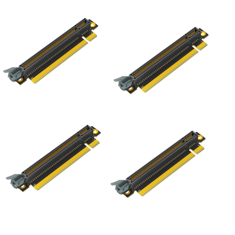 Pci-E 16X 3.0 90 Degree Reverse Male To Female Riser Card For 1U Black 4712071130307
