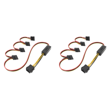 Motherboard CPU 8Pin to Hard Drive Cable 12V to SATA Hard Drive Cable