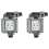 Scatola impermeabile IP66 13A con interruttore (spina UK) 4