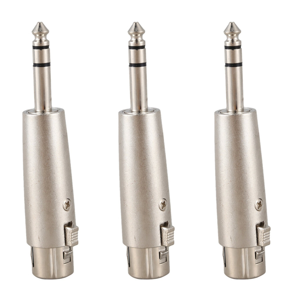 Xlr To Female 6.3Mm Jack Lead Plug Mic Microphone Patch Cable Adapter Silver 4712071134220