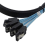 SAS Cable Sata Cable High Speed 6Gbps 4 Ports for Server 0.5 Meter 5