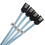 SAS Cable Sata Cable High Speed 6Gbps 4 Ports for Server 0.5 Meter 4