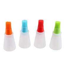 4PCS Silicone Oil Brush Bottle BBQ Basting Brush Cooking Baking Kitchen Tool