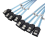 SAS Cable Sata Cable High Speed 6Gbps 4 Ports for Server 0.5 Meter 3