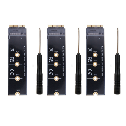 For Pro 2013-2017 to NVME M-Key M.2 Hard Drive Adapter