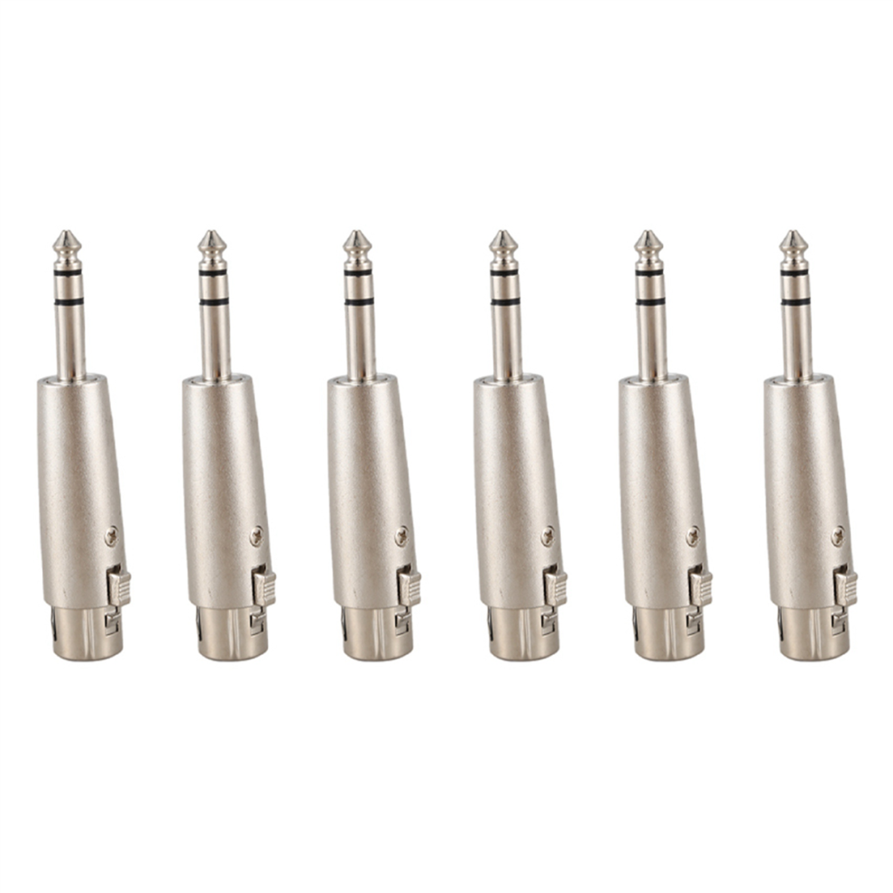 Xlr To Female 6.3Mm Jack Lead Plug Mic Microphone Patch Cable Adapter Silver 4712071134213
