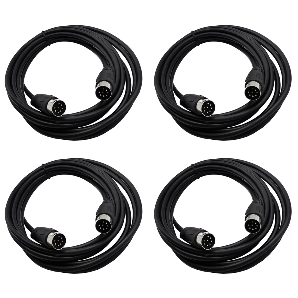 Cavo Adattatore Audio Maschio-Maschio Din A 8 Pin Per Sorveglianza 5M