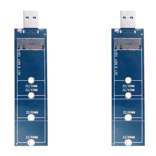 Adattatore USB 3.0 Per SSD M.2 NGFF – Chiavetta Da M.2 A USB Per Drive 2280, Nuovo