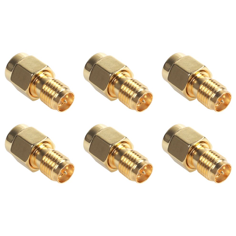 Sma Spina A Rp-Sma Femmina Coassiale Adattatore Connettore Gold 4712071132301