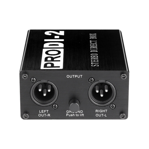 ProDI-2 Passive Stereo Direct Box Audio DI Box Direct Injection Box 1