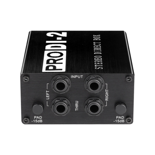 ProDI-2 Passive Stereo Direct Box Audio DI Box Direct Injection Box 2