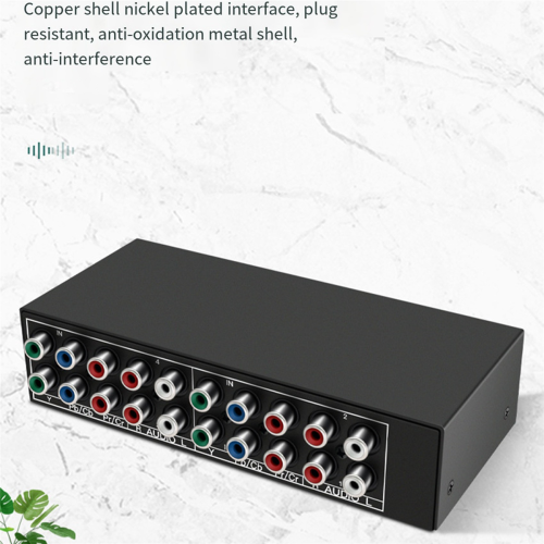 4x1 Component Video Signal Switcher YPbPr YCbCr 1