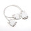 NEW 1 PC to 2 MONITORS SPLITTER CABLE FOR VGA VIDEO 3