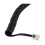 Telephone Cord Detangler, 2 Pack Black 1.1 Ft Coiled 2 Pack Black 2