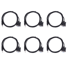 DB 9 Buchse auf 3,5 mm (1/8 Zoll) TRS Stereo Stecker Serielles Datenkabel - 6 Fuß