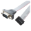 DB9 RS232 to 10 pin Ribbon Cable Connector Adapter 5