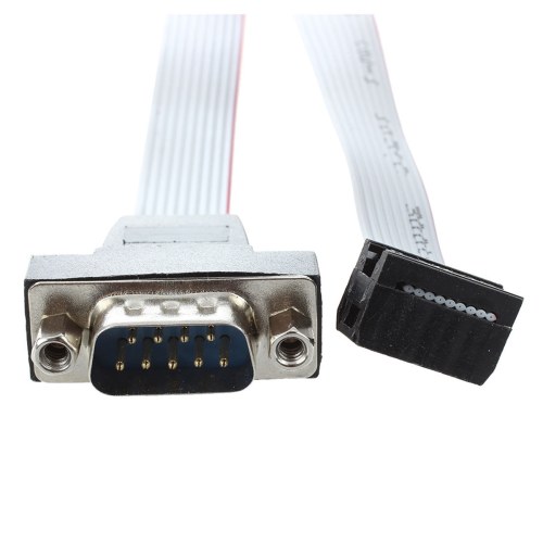 DB9 RS232 to 10 pin Ribbon Cable Connector Adapter 2