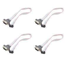 DB9 RS232 to 10 pin Ribbon Cable Connector Adapter