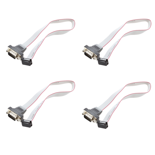 DB9 RS232 to 10 pin Ribbon Cable Connector Adapter