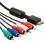 Ypbpr for PS2// Slim HDTV-Ready TV HD Component AV Cable 5-Wire 5