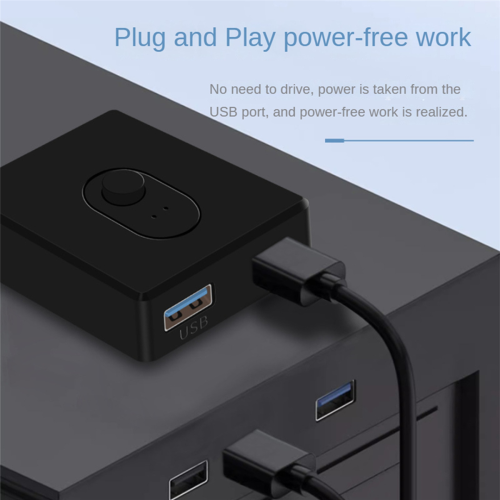 USB 3.0 KVM Switch 1X2/2X1 Switch Switcher, D 2